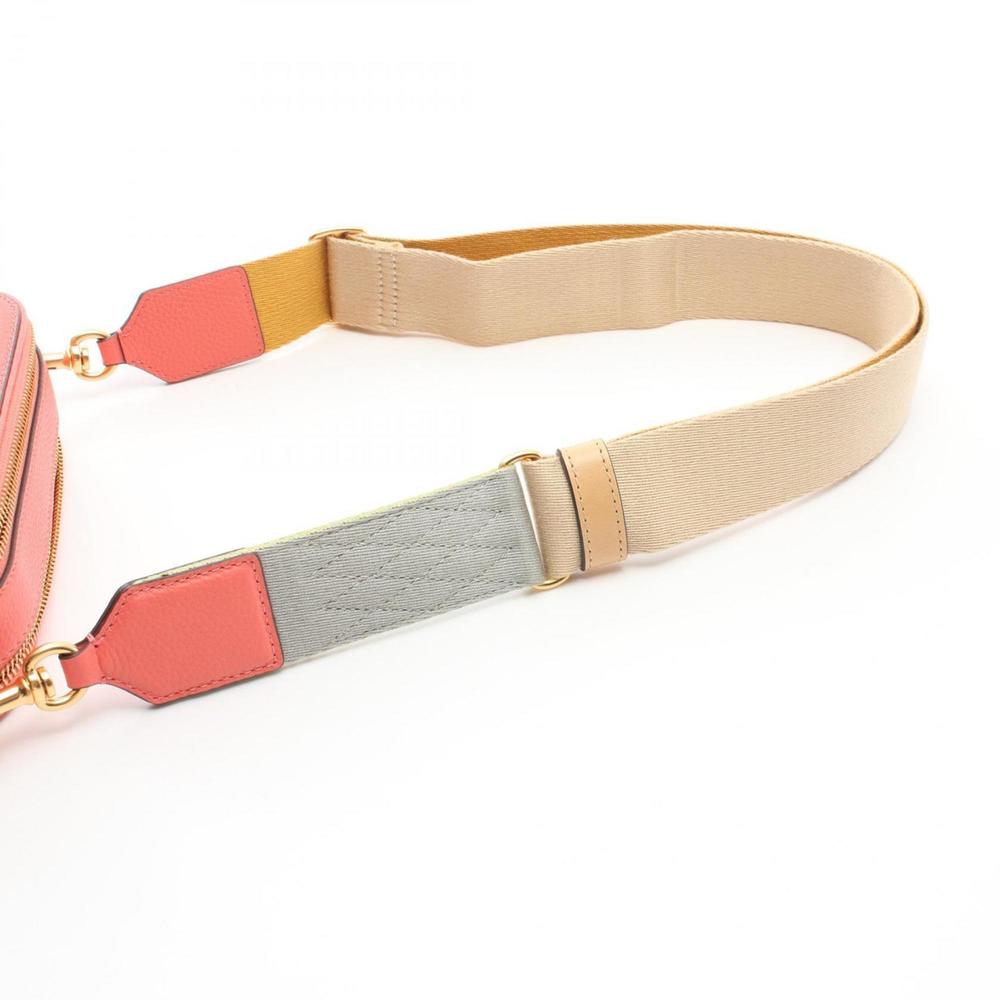 TORY BURCH Leather MILLER Crossbody Shoulder Bag Pink - Picture 7 of 7
